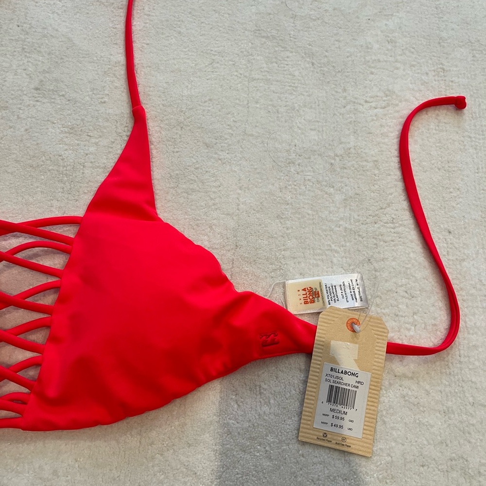 Red and Multicolor Bikini Set - Picture 4 of 4